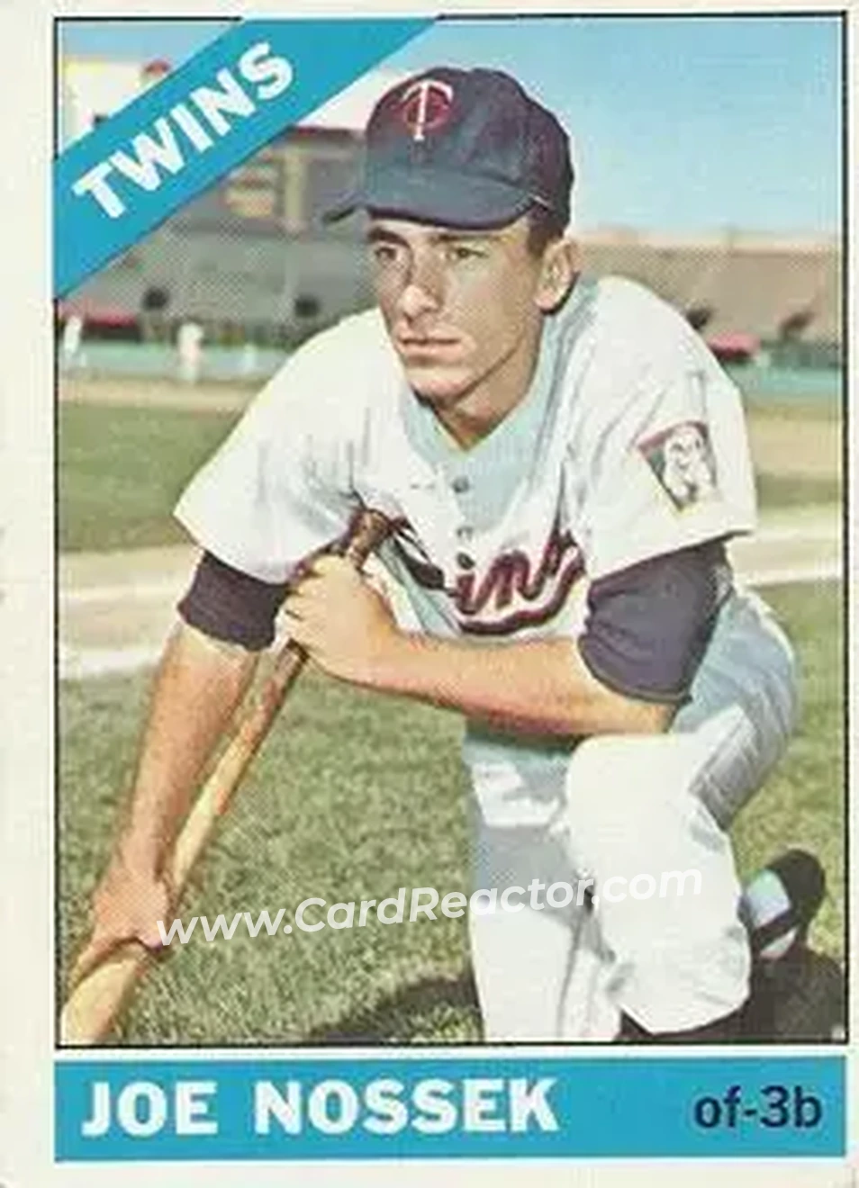 1966 O-Pee-Chee #22 - Joe Nossek - Minnesota Twins - Front