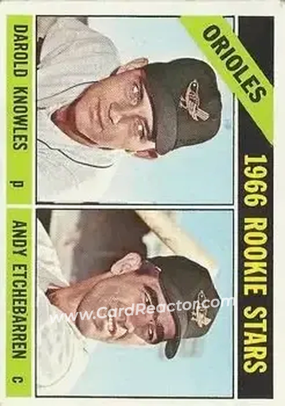 1966 O-Pee-Chee #27 - Card #27 - Baltimore Orioles - Front