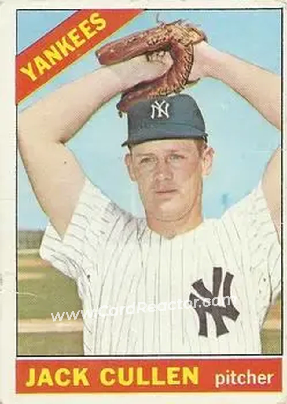 1966 O-Pee-Chee #31 - Jack Cullen - New York Yankees - Front