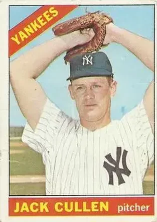 1966 O-Pee-Chee #31 - Jack Cullen - New York Yankees 1966 O-Pee-Chee #31 - Jack Cullen - New York Yankees