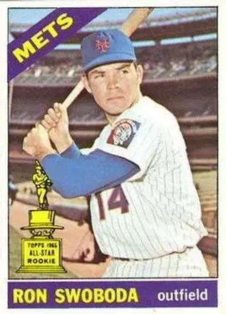 1966 O-Pee-Chee #35 - Ron Swoboda - New York Mets 1966 O-Pee-Chee #35 - Ron Swoboda - New York Mets