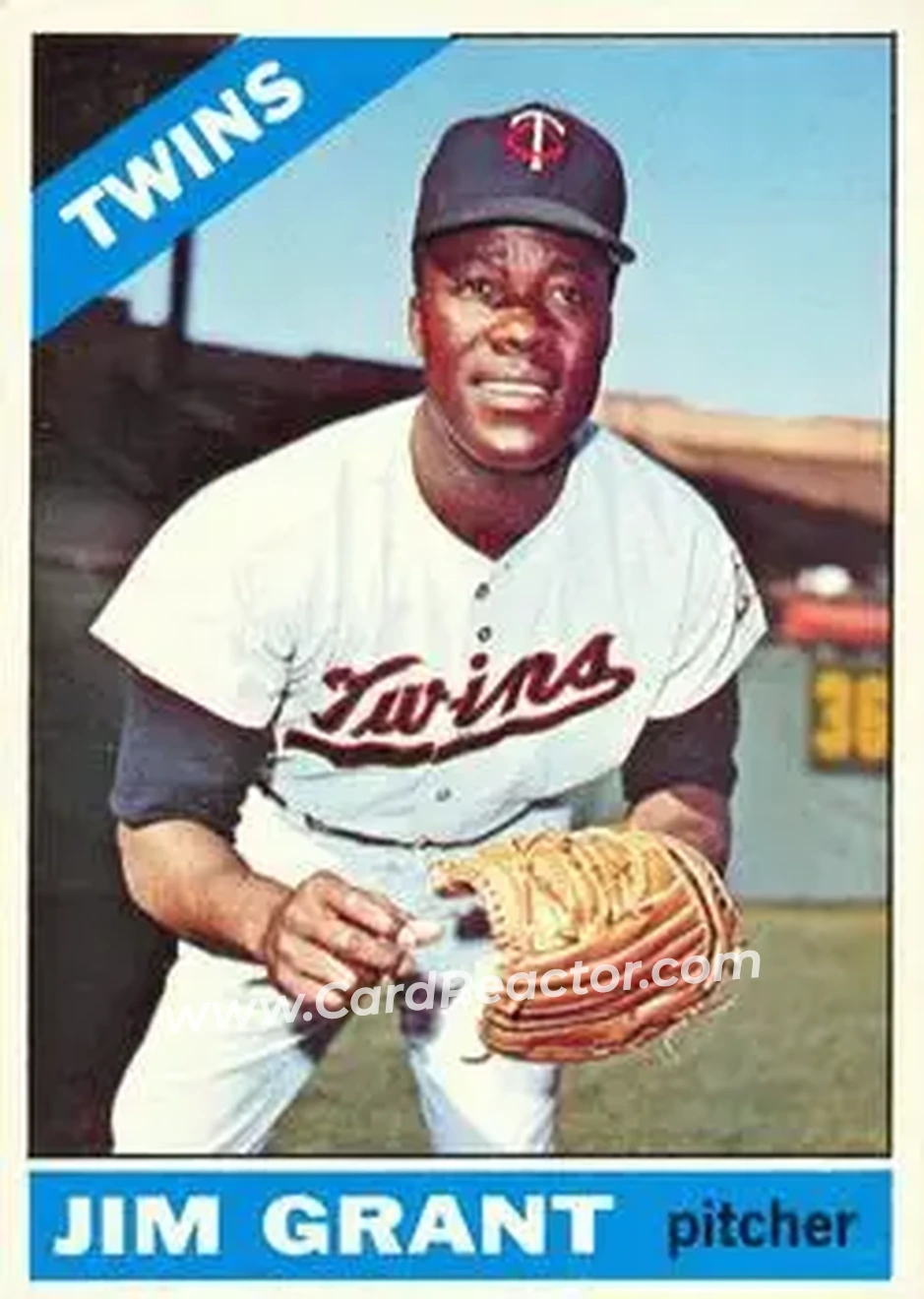 1966 O-Pee-Chee #40 - Jim Grant - Minnesota Twins - Front