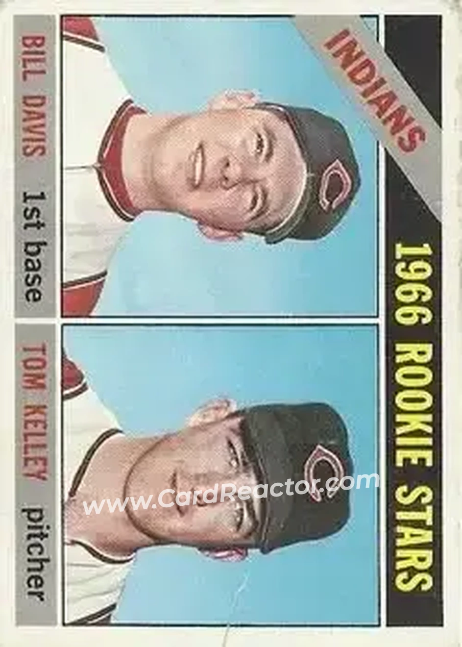 1966 O-Pee-Chee #44 - Card #44 - Cleveland Indians - Front 1966 O-Pee-Chee #44 - Card #44 - Cleveland Indians - Front