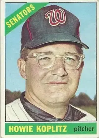 1966 O-Pee-Chee #46 - Howie Koplitz - Washington Senators 1966 O-Pee-Chee #46 - Howie Koplitz - Washington Senators