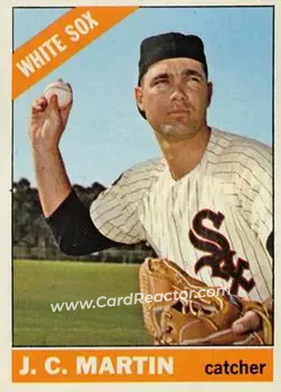 1966 O-Pee-Chee #47 - J.C. Martin - Chicago White Sox - Front