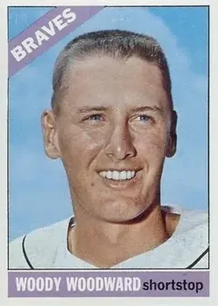 1966 O-Pee-Chee #49 - Woody Woodward - Atlanta Braves