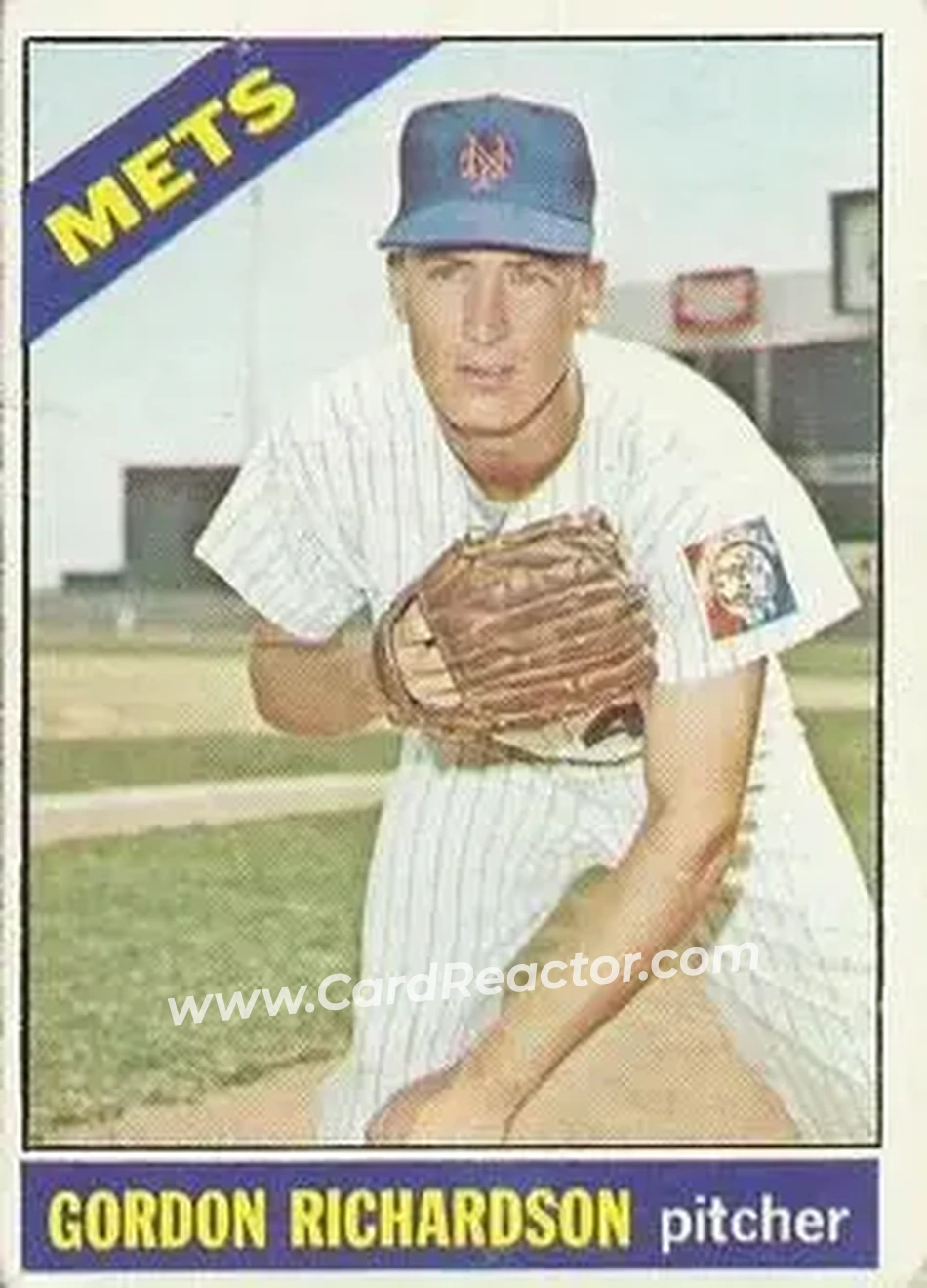 1966 O-Pee-Chee #51 - Gordon Richardson - New York Mets - Front