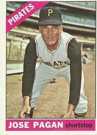 1966 O-Pee-Chee #54 - Jose Pagan - Pittsburgh Pirates
