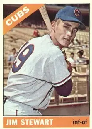 1966 O-Pee-Chee #63 - Jim Stewart - Chicago Cubs
