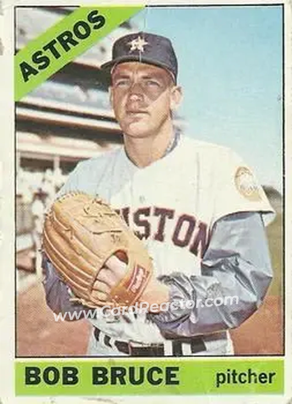 1966 O-Pee-Chee #64 - Bob Bruce - Houston Astros - Front