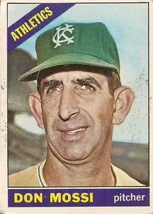 1966 O-Pee-Chee #74 - Don Mossi - Kansas City Athletics 1966 O-Pee-Chee #74 - Don Mossi - Kansas City Athletics