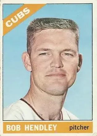 1966 O-Pee-Chee #82 - Bob Hendley - Chicago Cubs