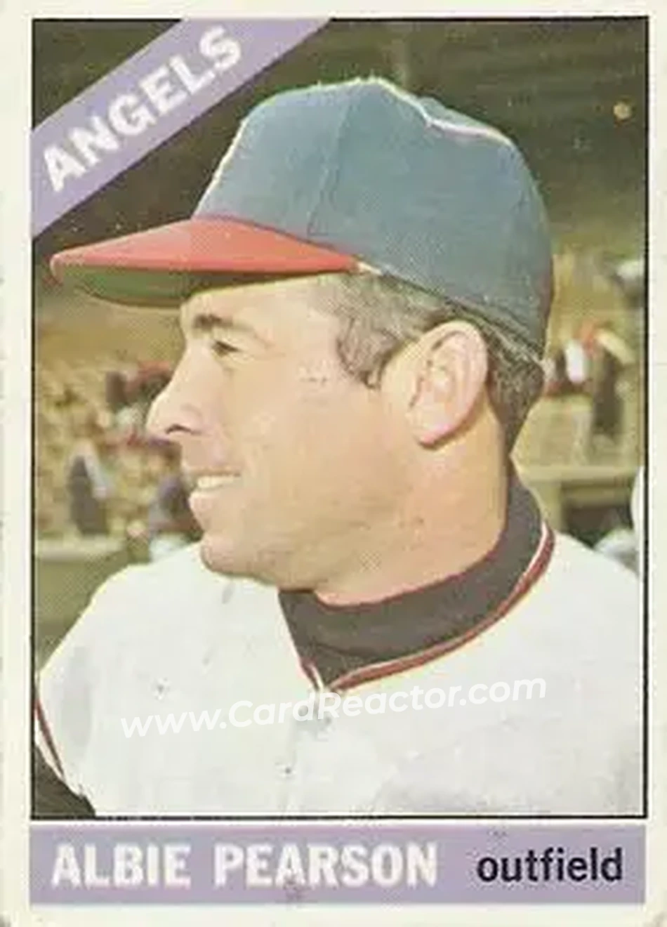 1966 O-Pee-Chee #83 - Albie Pearson - California Angels - Front 1966 O-Pee-Chee #83 - Albie Pearson - California Angels - Front
