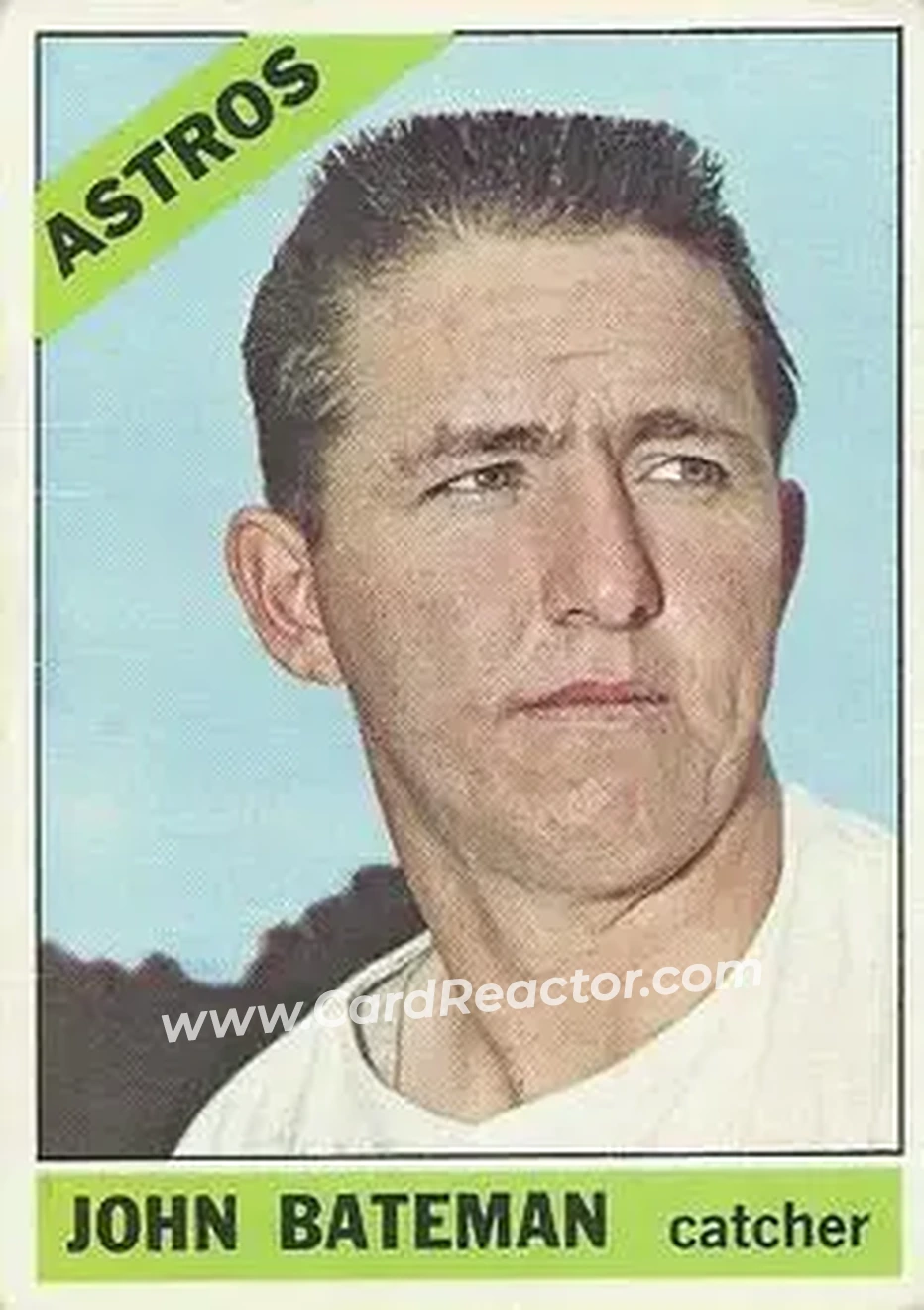 1966 O-Pee-Chee #86 - John Bateman - Houston Astros - Front