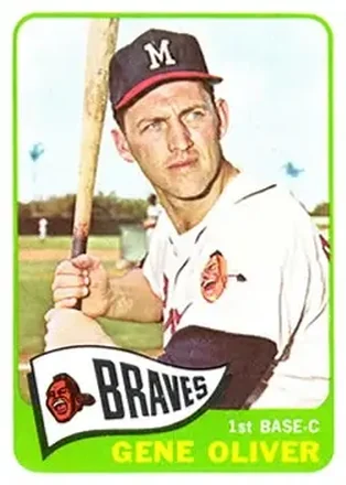 1965 Topps #106 - Gene Oliver - Milwaukee Braves