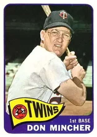 1965 Topps #108 - Don Mincher - Minnesota Twins