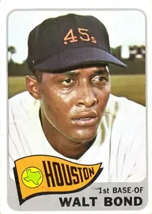 1965 Topps #109 - Walt Bond - Houston Astros