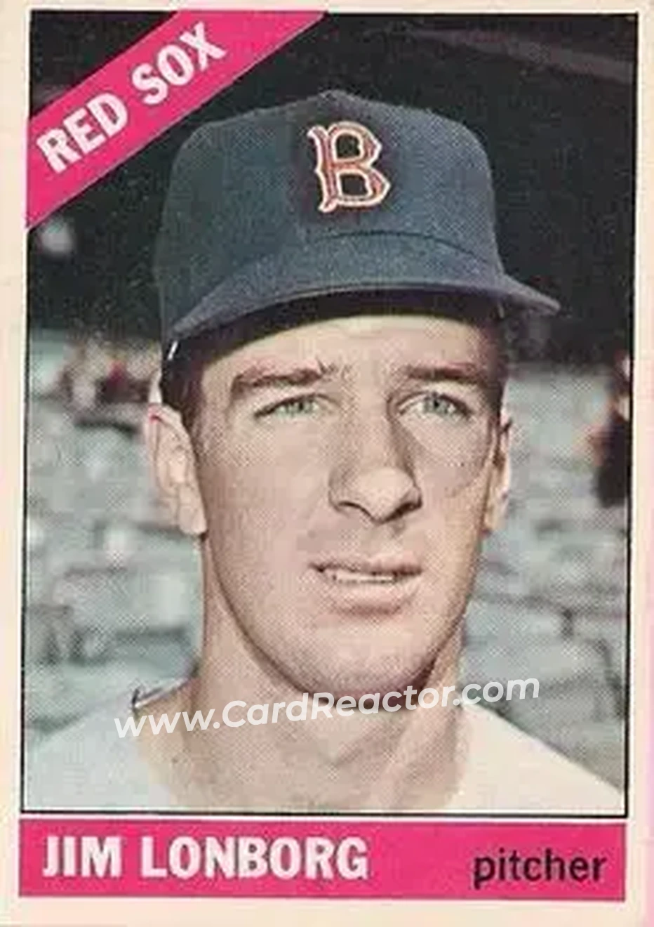 1966 O-Pee-Chee #93 - Jim Lonborg - Boston Red Sox - Front