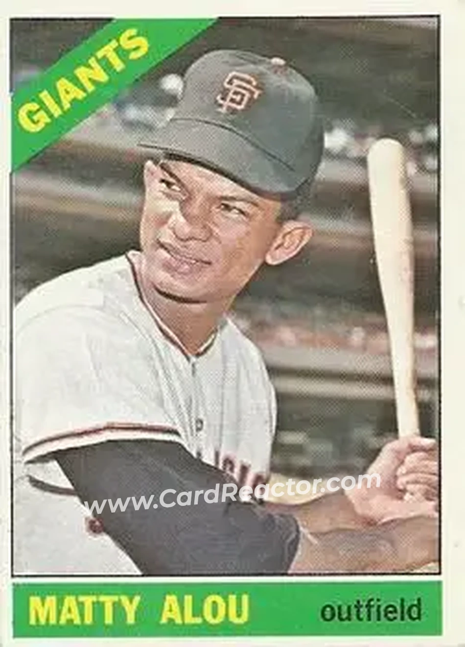 1966 O-Pee-Chee #94 - Matty Alou - San Francisco Giants - Front