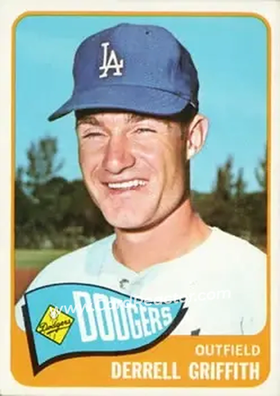 1965 Topps #112 - Derrell Griffith - Los Angeles Dodgers - Front
