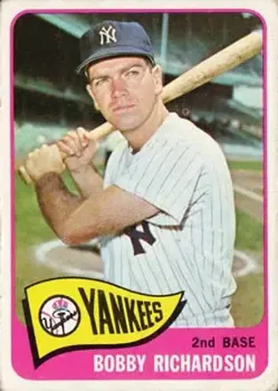 1965 Topps #115 - Bobby Richardson - New York Yankees