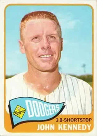1965 Topps #119 - John Kennedy - Los Angeles Dodgers