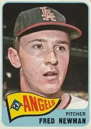1965 O-Pee-Chee #101 - Fred Newman - Los Angeles Angels