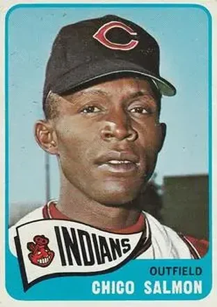 1965 O-Pee-Chee #105 - Chico Salmon - Cleveland Indians