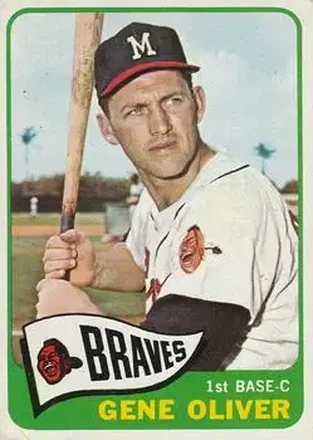 1965 O-Pee-Chee #106 - Gene Oliver - Milwaukee Braves