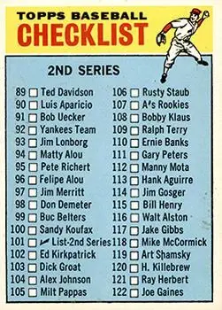 1966 O-Pee-Chee #101b - 176 - Front