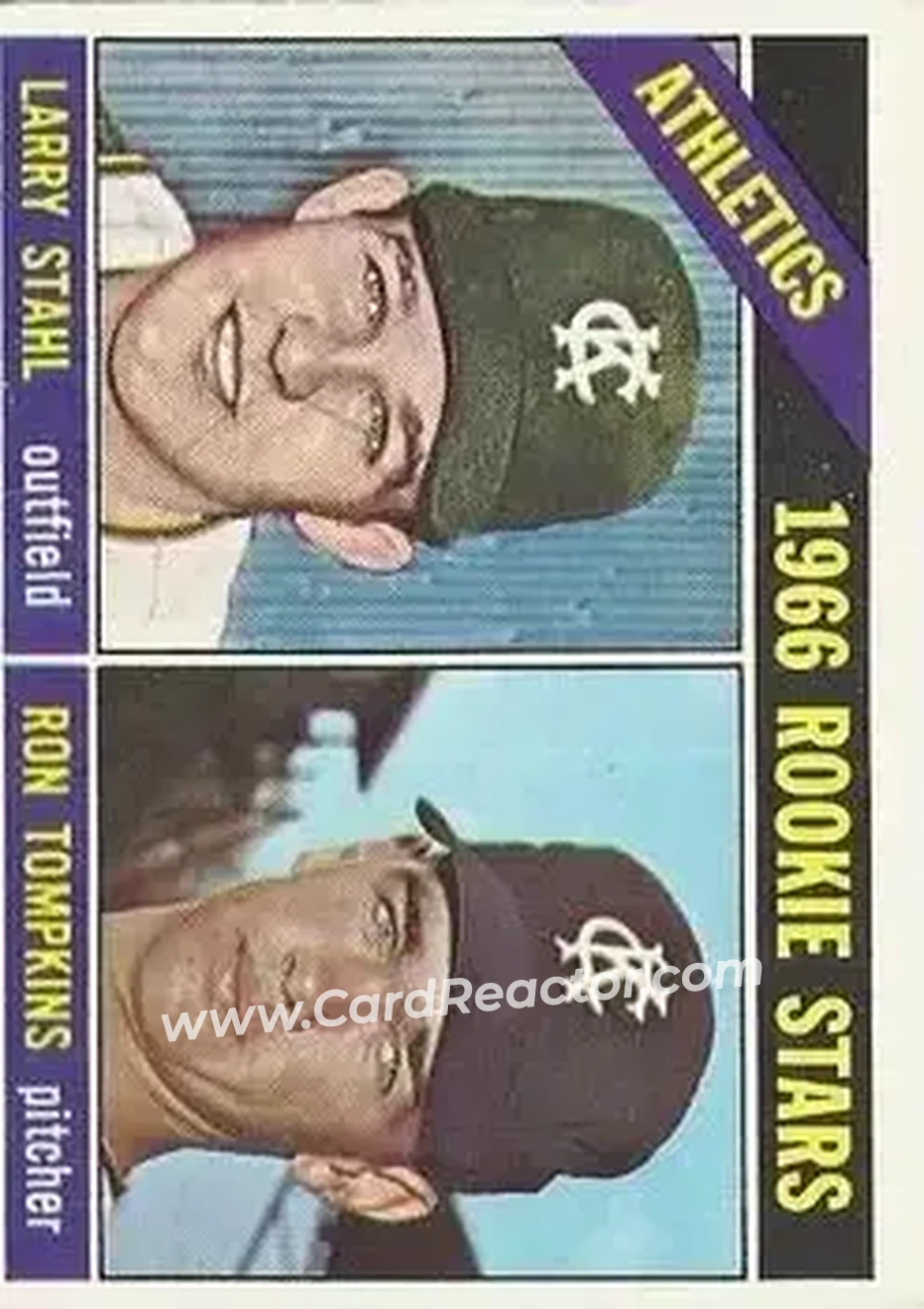 1966 O-Pee-Chee #107 - Card #107 - Kansas City Athletics - Front