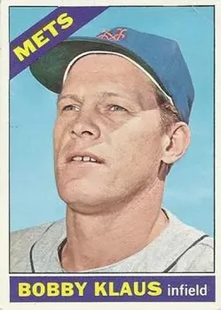 1966 O-Pee-Chee #108 - Bobby Klaus - New York Mets