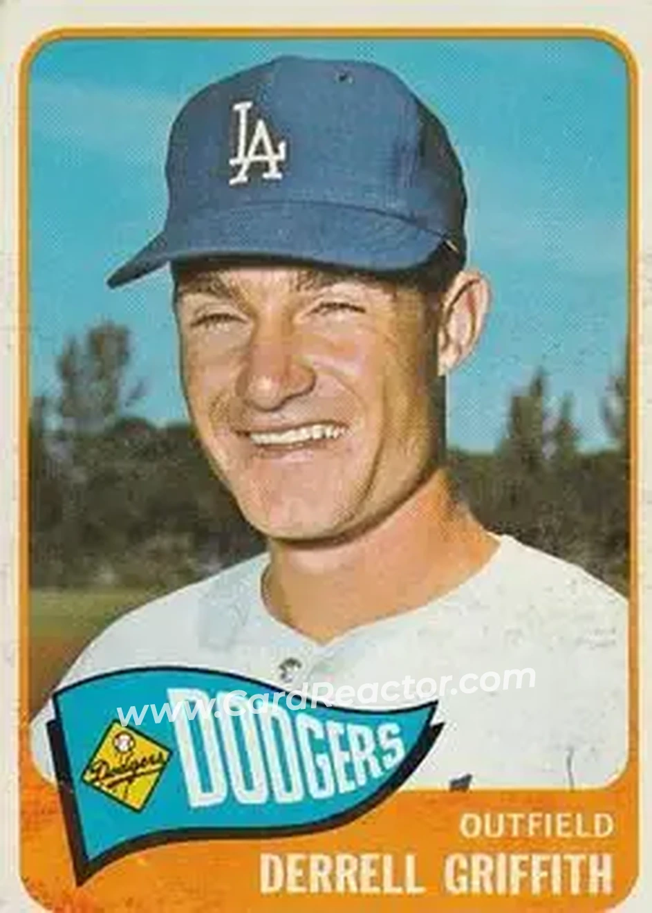 1965 O-Pee-Chee #112 - Derrell Griffith - Los Angeles Dodgers - Front