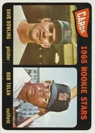 1965 O-Pee-Chee #116 - Cards 1965 Rookie Stars (Dave Dowling - Bob Tolan) RC, RS - St. Louis Cardinals - St. Louis Cardinals