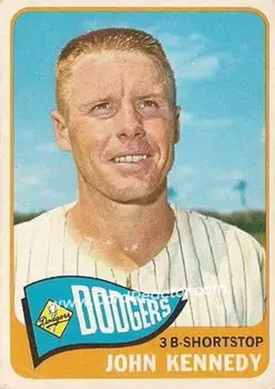 1965 O-Pee-Chee #119 - John Kennedy - Los Angeles Dodgers - Front