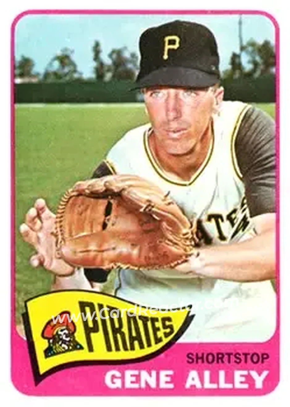 1965 Topps #121 - Gene Alley - Pittsburgh Pirates - Front