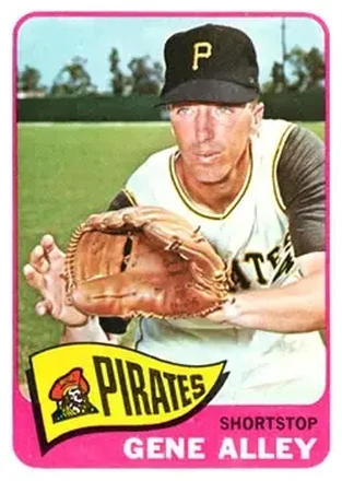 1965 Topps #121 - Gene Alley - Pittsburgh Pirates