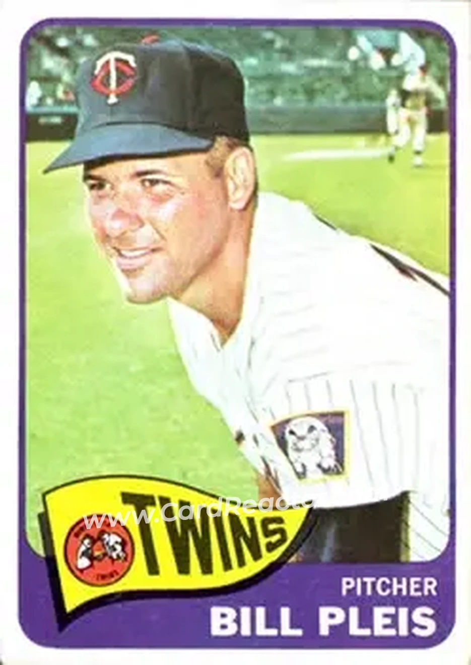 1965 Topps #122 - Bill Pleis - Minnesota Twins - Front