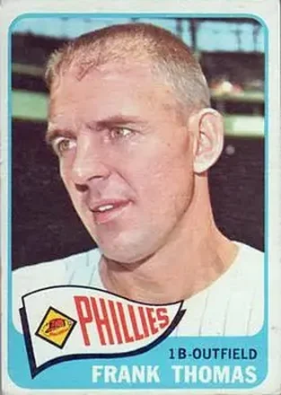 1965 Topps #123 - Frank Thomas - Philadelphia Phillies