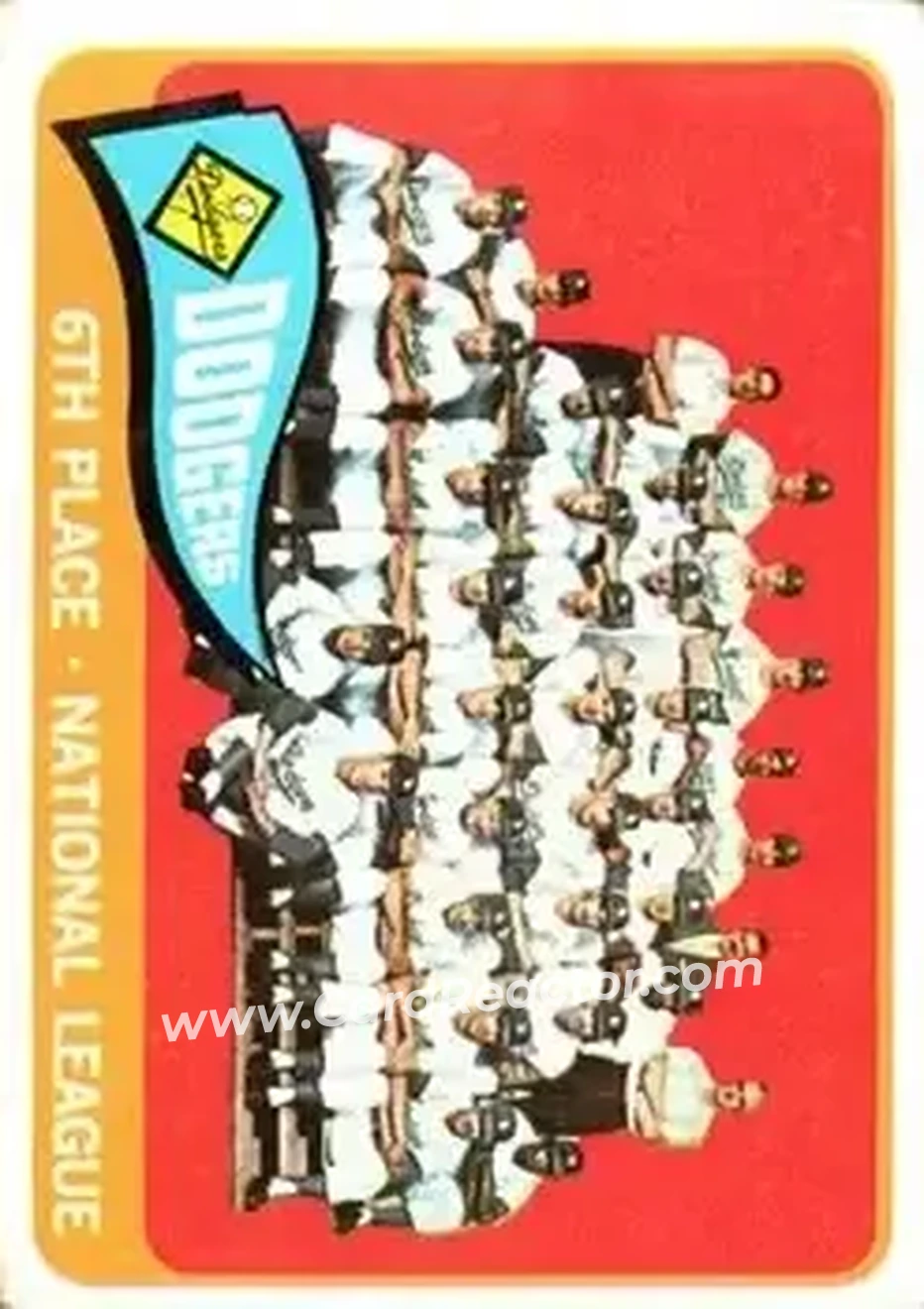 1965 Topps #126 - Card #126 - Los Angeles Dodgers - Front