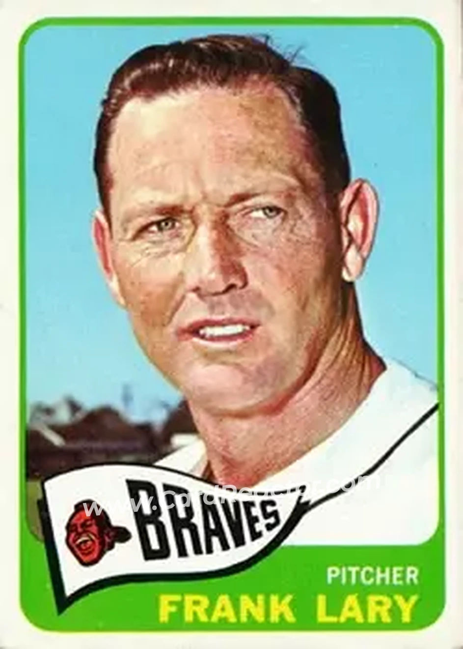 1965 Topps #127 - Frank Lary - Milwaukee Braves - Front