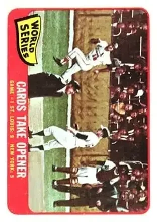 1965 Topps #132 - World Series Game - St. Louis Cardinals
