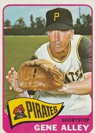 1965 O-Pee-Chee #121 - Gene Alley - Pittsburgh Pirates