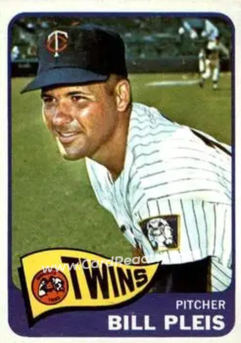 1965 O-Pee-Chee #122 - Bill Pleis - Minnesota Twins - Front