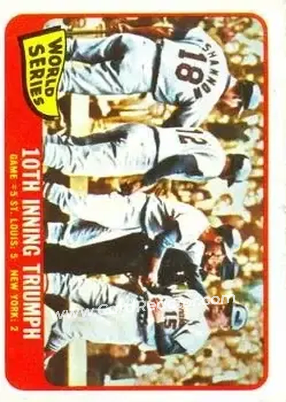 1965 O-Pee-Chee #136 - Card #136 - St. Louis Cardinals - Front