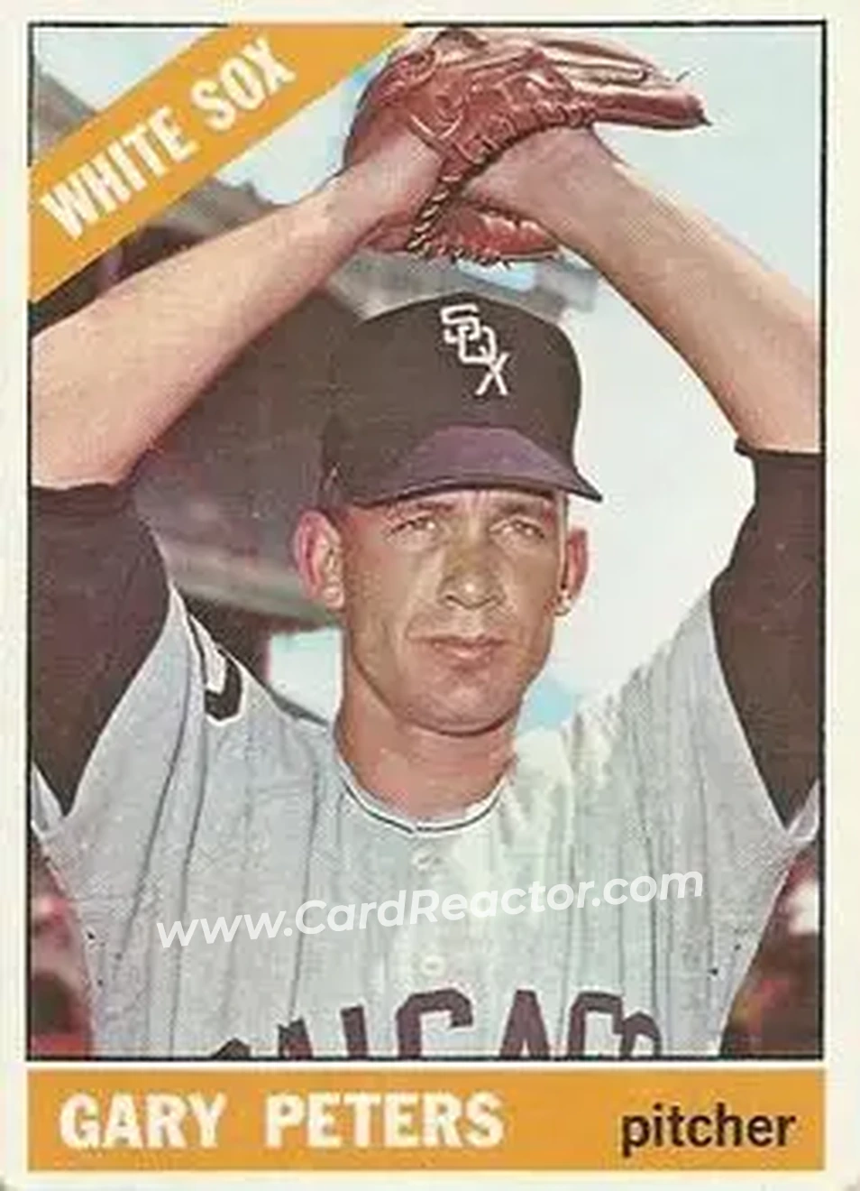 1966 O-Pee-Chee #111 - Gary Peters - Chicago White Sox - Front
