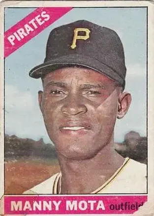 1966 O-Pee-Chee #112 - Manny Mota - Pittsburgh Pirates