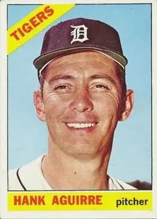 1966 O-Pee-Chee #113 - Hank Aguirre - Detroit Tigers