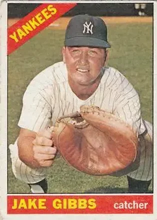 1966 O-Pee-Chee #117 - Jake Gibbs - New York Yankees 1966 O-Pee-Chee #117 - Jake Gibbs - New York Yankees