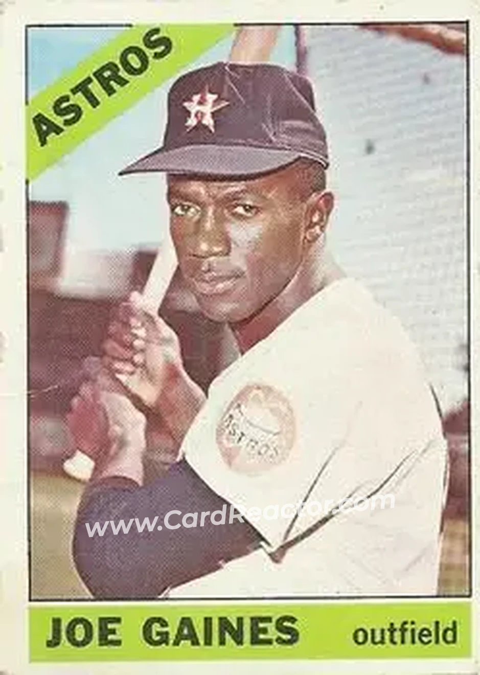 1966 O-Pee-Chee #122 - Joe Gaines - Houston Astros - Front